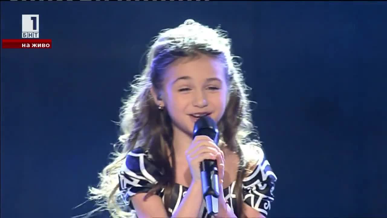 Втори На Евровизия !!! Крисия , Хасан & Ибрахим - Planet of the children ( Junior Eurovision 2014 )