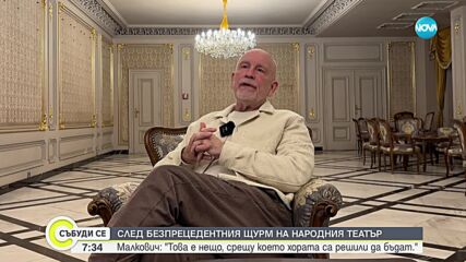 Джон Малкович: Ако протестиращите изгледат постановката, съмнявам се, че щяха да я счетат за така обидна