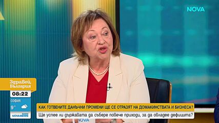 Данъчна политика и бюджетни промени в България