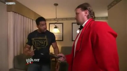 John Cena attacks David Otunga and Husky Harris in hotel 