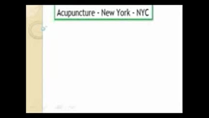 Acupuncture new york