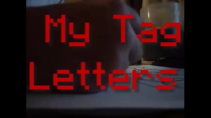 my tag letters
