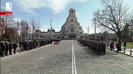 Церемония на 3-ти март от площада на Незнайния Войн - 139 години от Освобождението на България