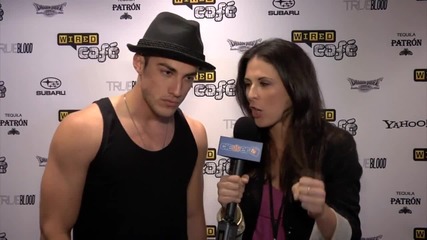Michael Trevino Interview- The Vampire Diaries - Wired Cafe Comic-con 2010