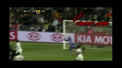 World Cup 2010: Германия Успя Да Победи Гана: Ghana 0:1 Germany 