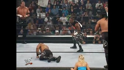 Summerslam 2001 Spike Dudley & A P A vs Test & Dudley Boyz