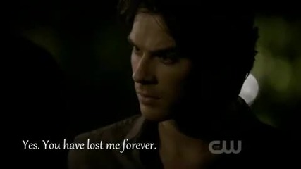 Damon and Elena- Yes, you have lost me forever...