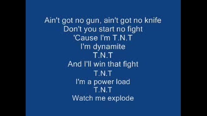 Ac/dc - T.n.t. (s Tekst)