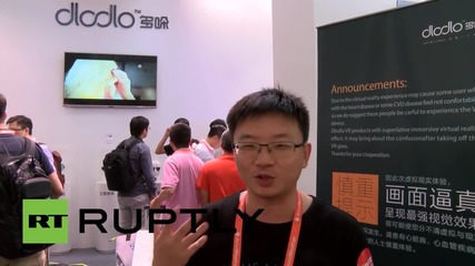 China: See world's first portable Virtual Reality glasses - Dlodlo Glass V1