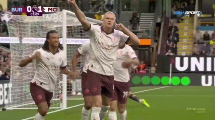 Бърнли - Манчестър Сити 0:2 /първо полувреме/