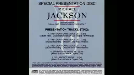 Майкъл Джексън - Презентация на албум Минало, Настояще, Бъдеще /звукостудиен запис/ 