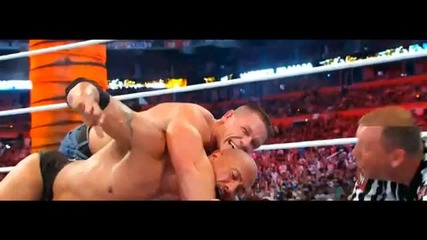 The Rock vs. John Cena - Wrestlemania 28 Hd