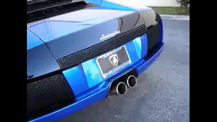 Tuned Exhaust Sound Of The Blue Murci