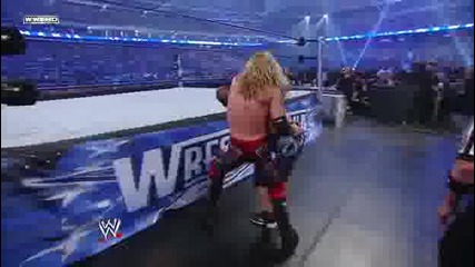 Wrestlemania 25 Edge vs Big Show vs John Cena ( Wh championship)