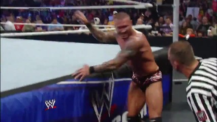 Dolph Ziggler vs. Randy Orton- Smackdown, Dec. 27, 2013
