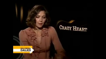 Crazy Heart with Dark Knights Maggie Gyllenhaal 