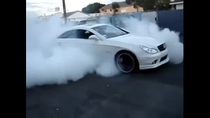 Brabus Rocket Mercedes Benz Cls V12 Burnout