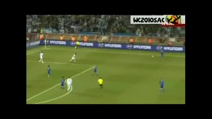 World Cup 2010 Гърция 0:2 Аржентина 