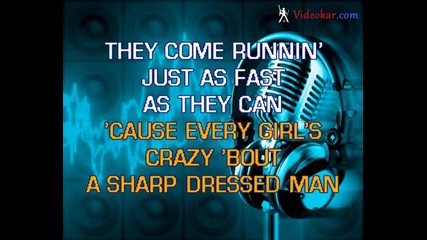 Zz Top - Sharp Dressed Man (karaoke)