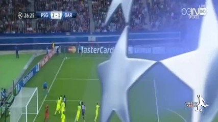 Барселона - Псж, 2-3, Мач от групите на Шампионска Лига