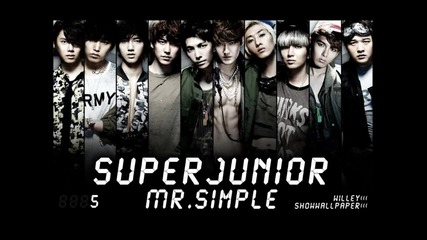 Super Junior - Mr. Simple (instrumental)