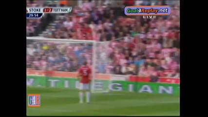 21.08.10 Фантастичен гол на Gareth Bale ! 
