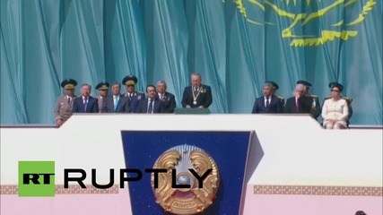 Kazakhstan: 70th Victory Day anniversary commemorated in historic Astana military parade