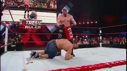 Wwe Extreme Rules 2012 John Cena Vs Brock Lesnar