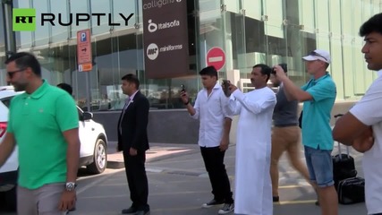 The Dark Knight's Batmobile Rolls the Streets of Dubai
