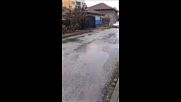 Разбита улица в гр. Свищов