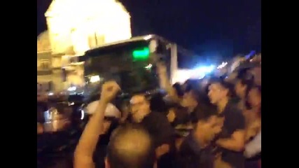 Извънредно_ Протест 23.07.2013 полицаи пребиха протестиращите