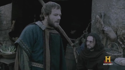 Vikings 2x05 Sneak Peek #2 - Athelstan and Aethelwulf Talk