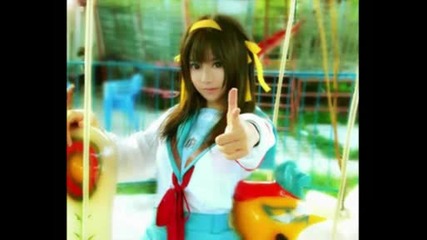 Melancholy Of Haruhi Suzumiya Cosplay.wmv