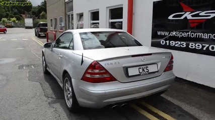 Mercedes Slk32 Amg R170 Cks exhaust