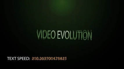 *hd* Adobe After Effects Speed Particles Intro Evolution