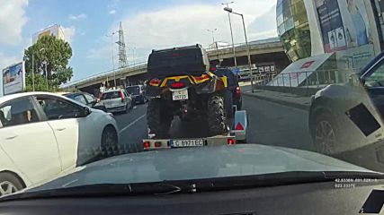 Наглец кара след линейка