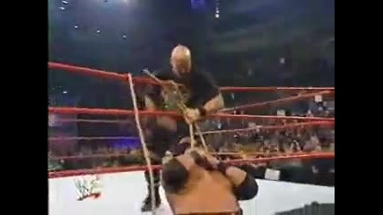 Wwf/ Steve Austin vs Rikishi - No Holds Barred (2/3) 