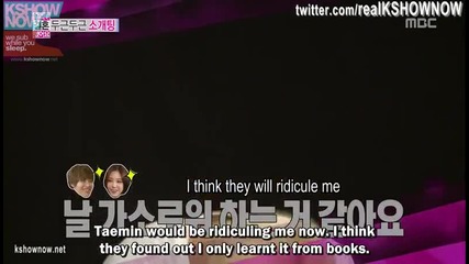 [енг субс] Темин и Наън в '' We got married '' епизод 19 част 1