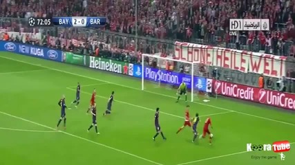 Баварската машина размаза Барса с 4:0 и гледа към "уембли"