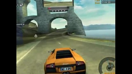 Nfs Hp2 - Lamborghini Murcielago vs Ferrari F50 [hd]