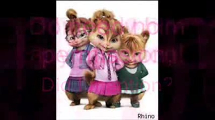 single ladies the chipettes with lyrics on screen 