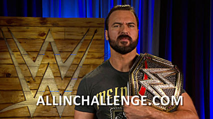 WWE accepts the All In Challenge