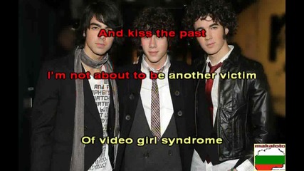 Jonas Brothers - Video Girl - Karaoke