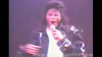 Michael Jackson - Working Day And Night - наживо - New York 