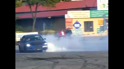 Mitsubishi Lancer Evo Viii burnout 