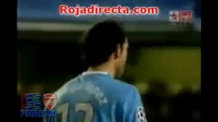 Вилереал 1 : 1 Арсенал ( гол на Adebayor )