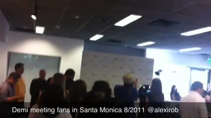 Demi Lovato Meet And greet