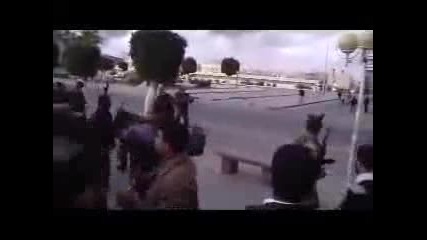 Стрелба в Либия (вероятно Бенгази)
