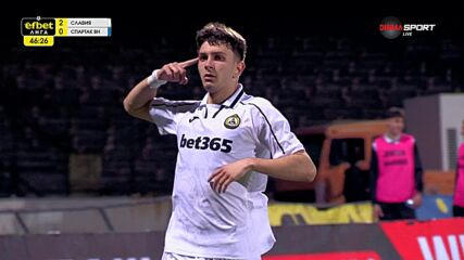 Goal by Slavia Sofia