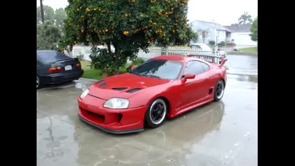 Supra Twin Turbo Revving 2jz 